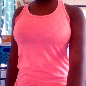 Hot pink tank top